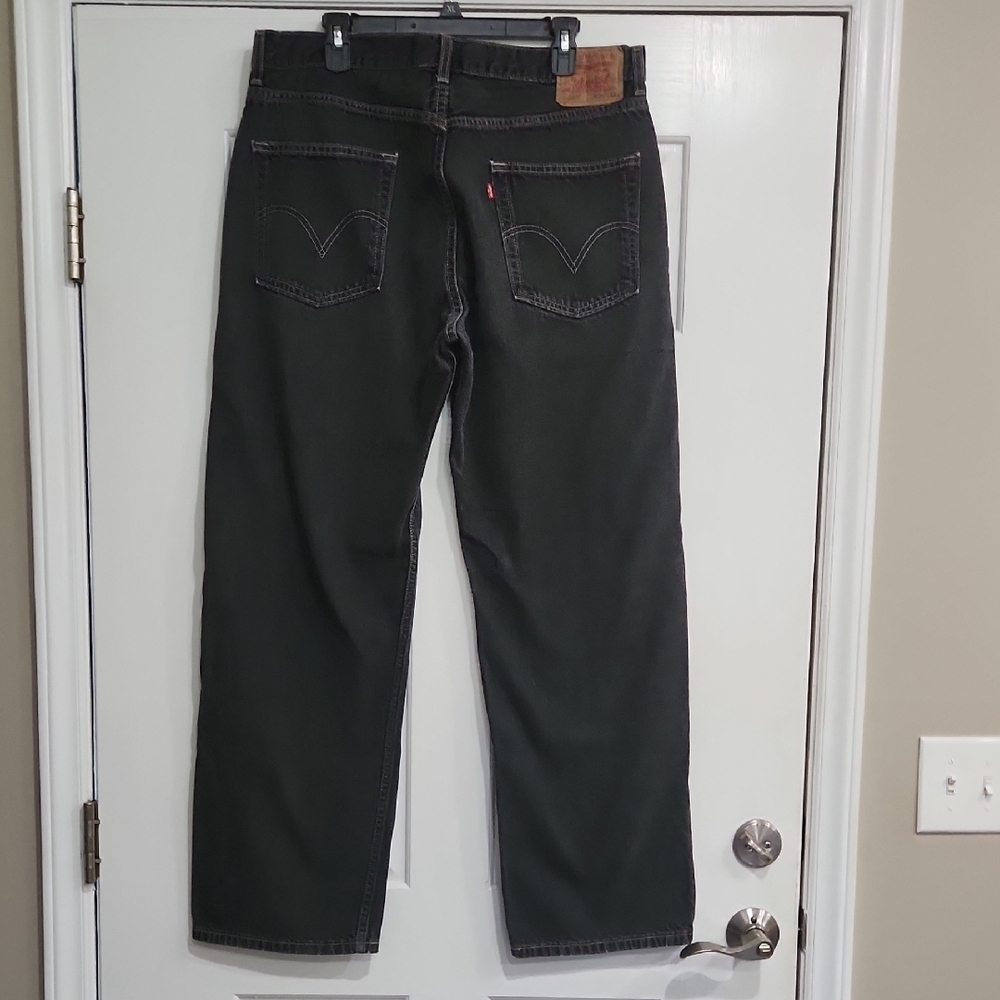 Levi's Black Straight Jeans Classic Style